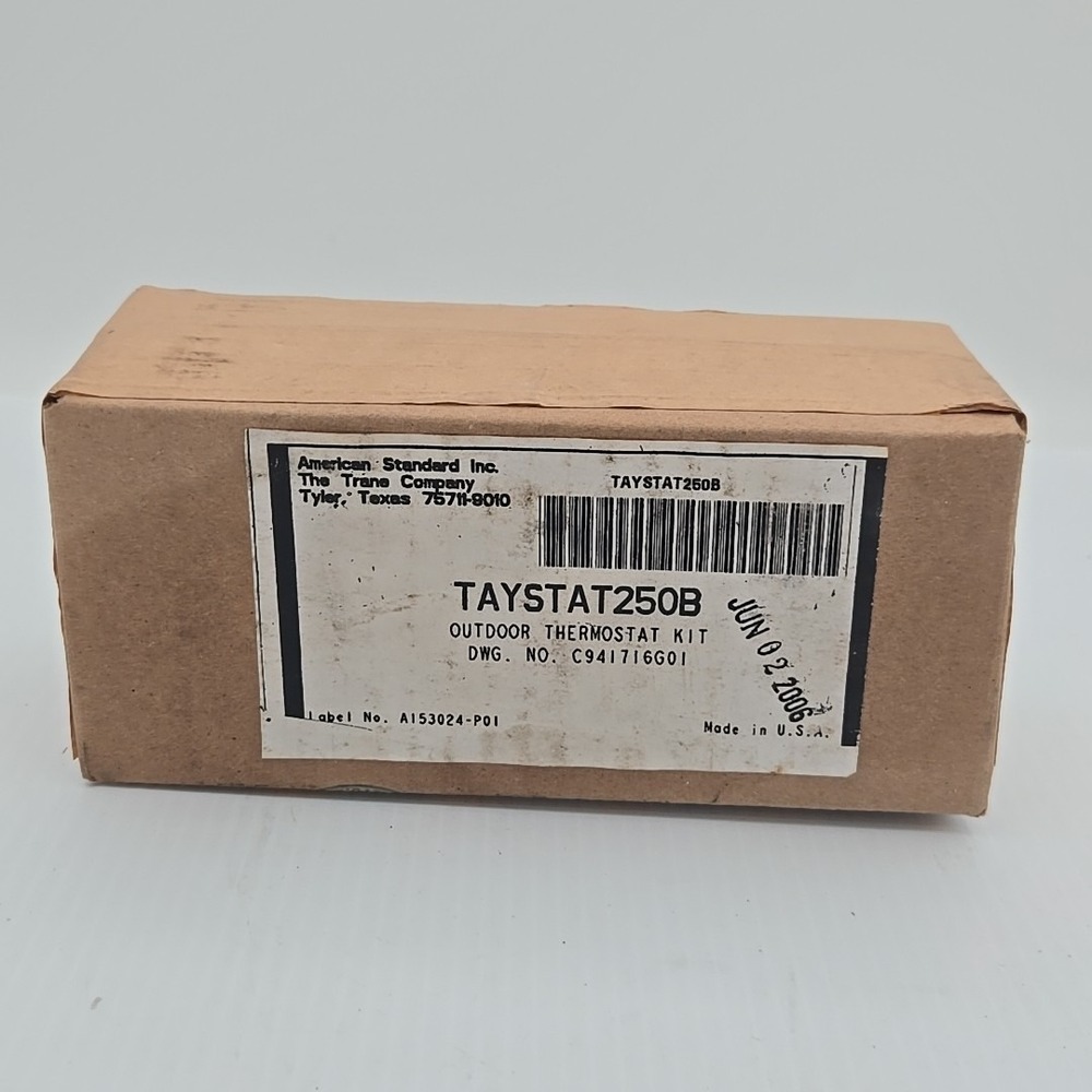 American Standard TAYSTAT250B (NEW‎ OLD STOCK) Outdoor Thermostat KIT